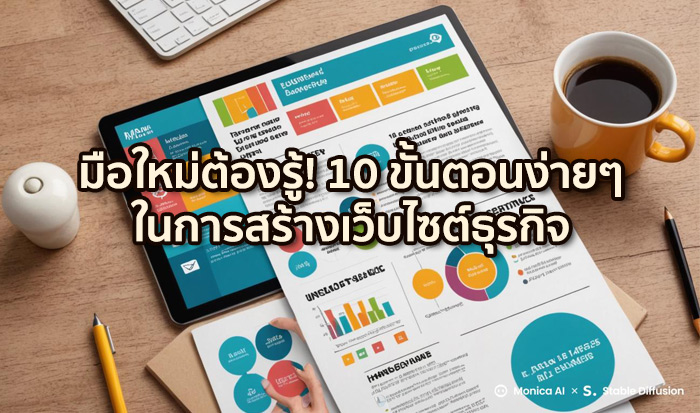 มือใหม่ต้องรู้! 10 ขั้นตอนง่ายๆ ในการสร้างเว็บไซต์ธุรกิจ